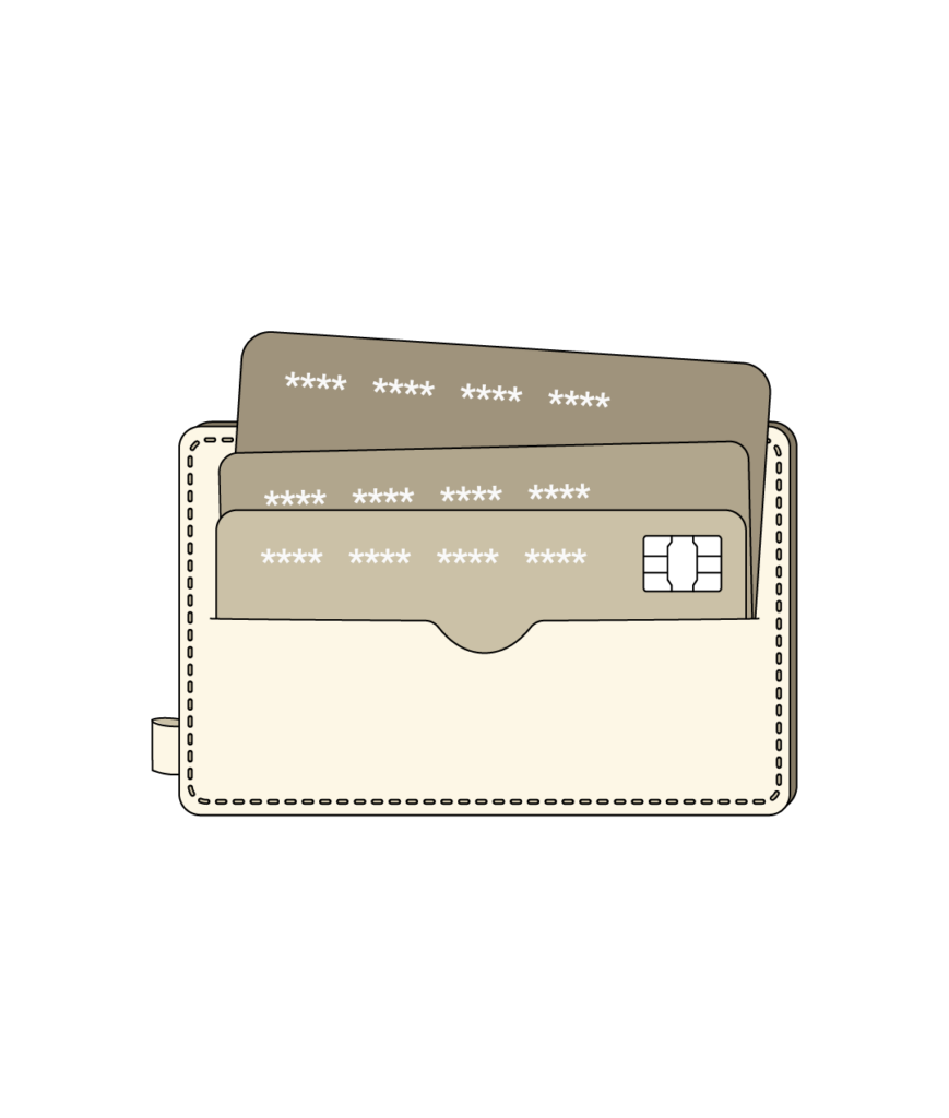 Icon depicting diverse credit usage